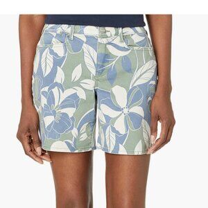 NYDJ Frankie Denim Shorts - size 4 - Green Island
